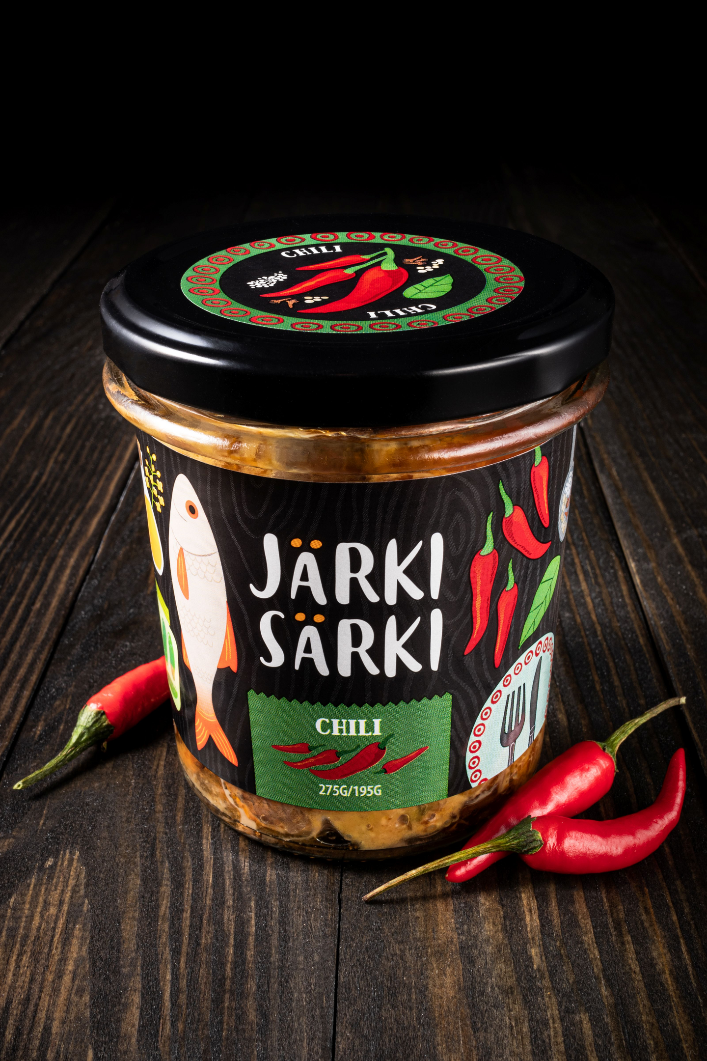 Järki Särki chili 275g/195g