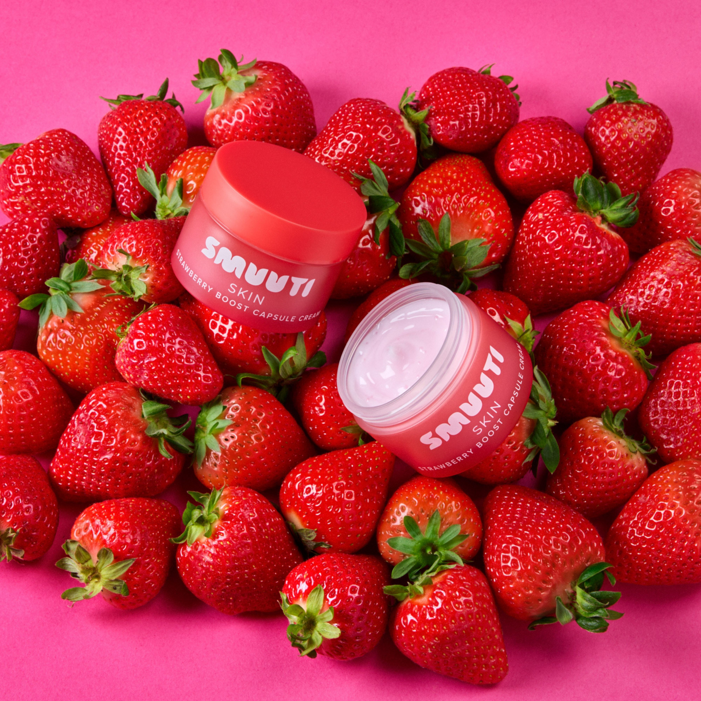 Smuuti Skin Strawberry Boost Capsule kasvovoide 50ml