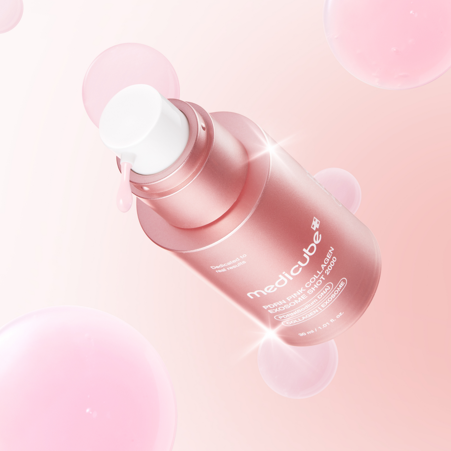 Medicube PDRN Pink Collagen Exosome Shot 2000 seerumi 30ml