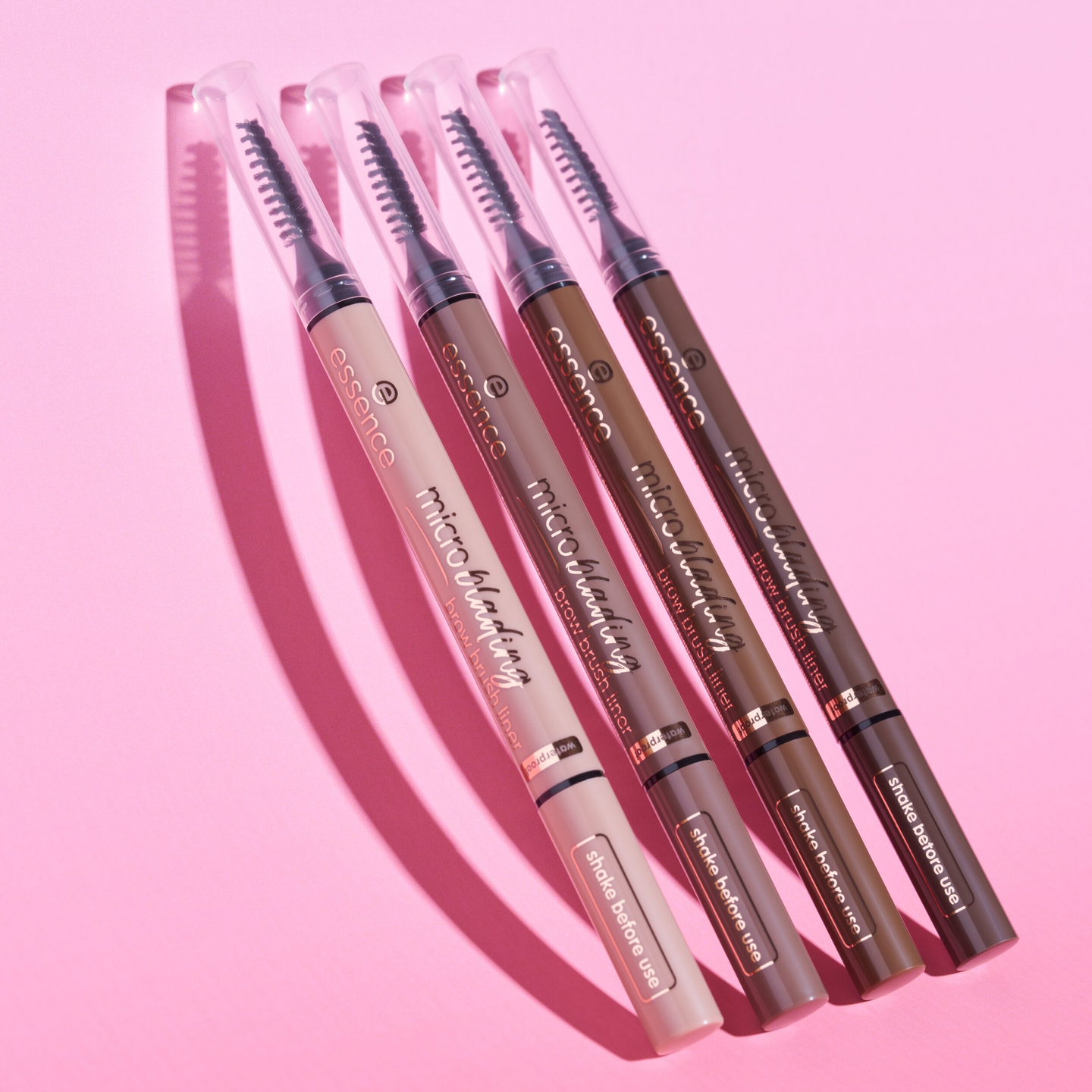 Essence Microblading brow brush liner kulmakynä 02 Light Brown