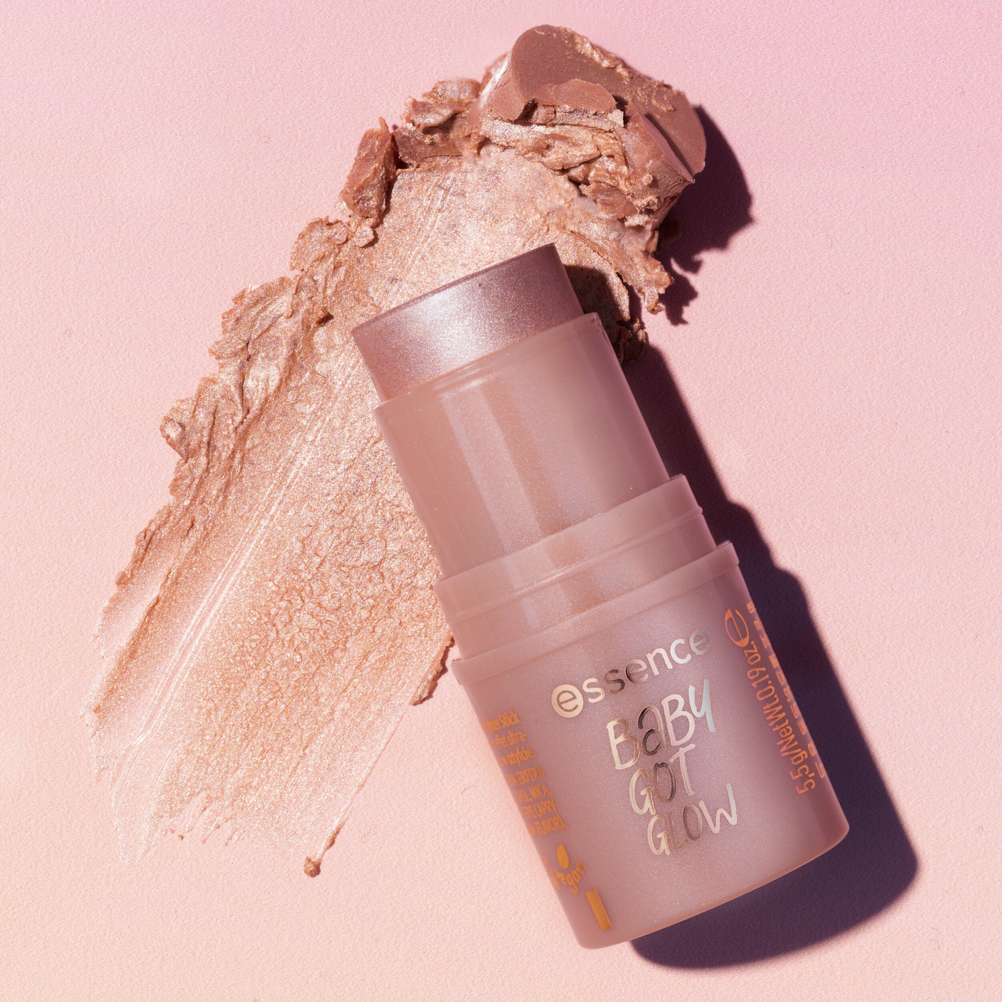 Essence Baby Got Glow korostuspuikko 20 Rosy Glaze