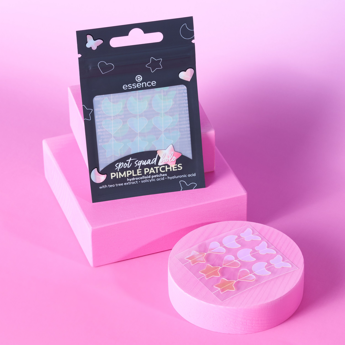 Essence Spot Squad Holo Pimple Patches finnilaastarit 24kpl 10 Starlight Vibes