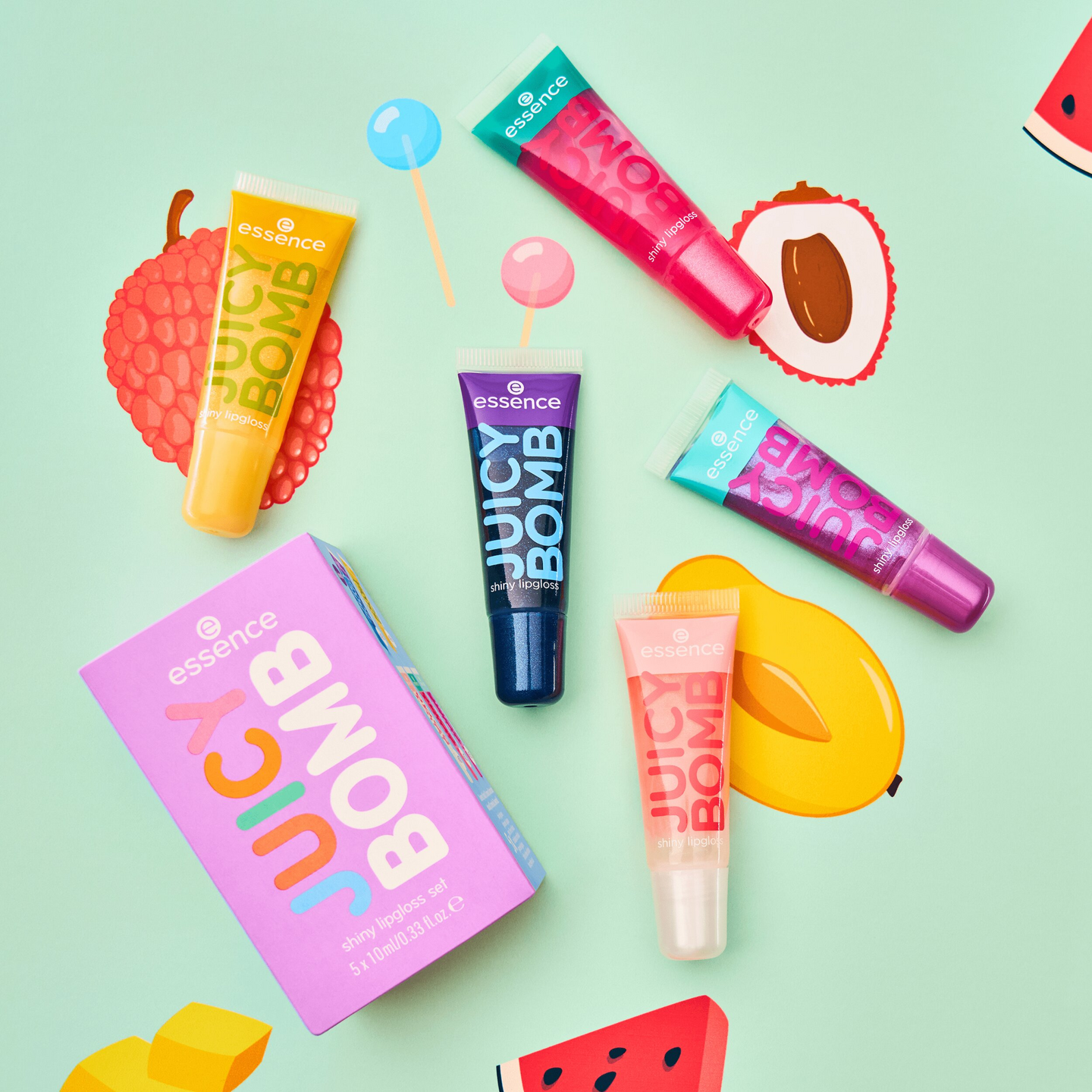 Essence Juicy Bomb shiny huulikiilto 109 Bee Mine