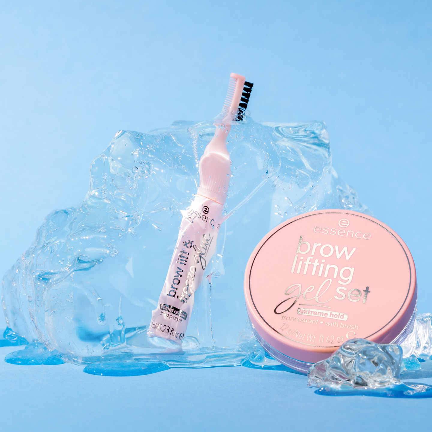 Essence brow lift & freeze glue kulmakarvageeli 01 Clear Control