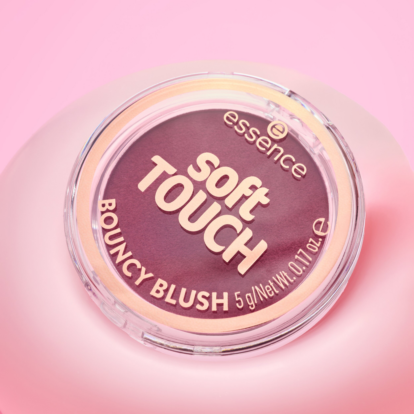 Essence Soft Touch bouncy blush poskipuna 40 roses in berry
