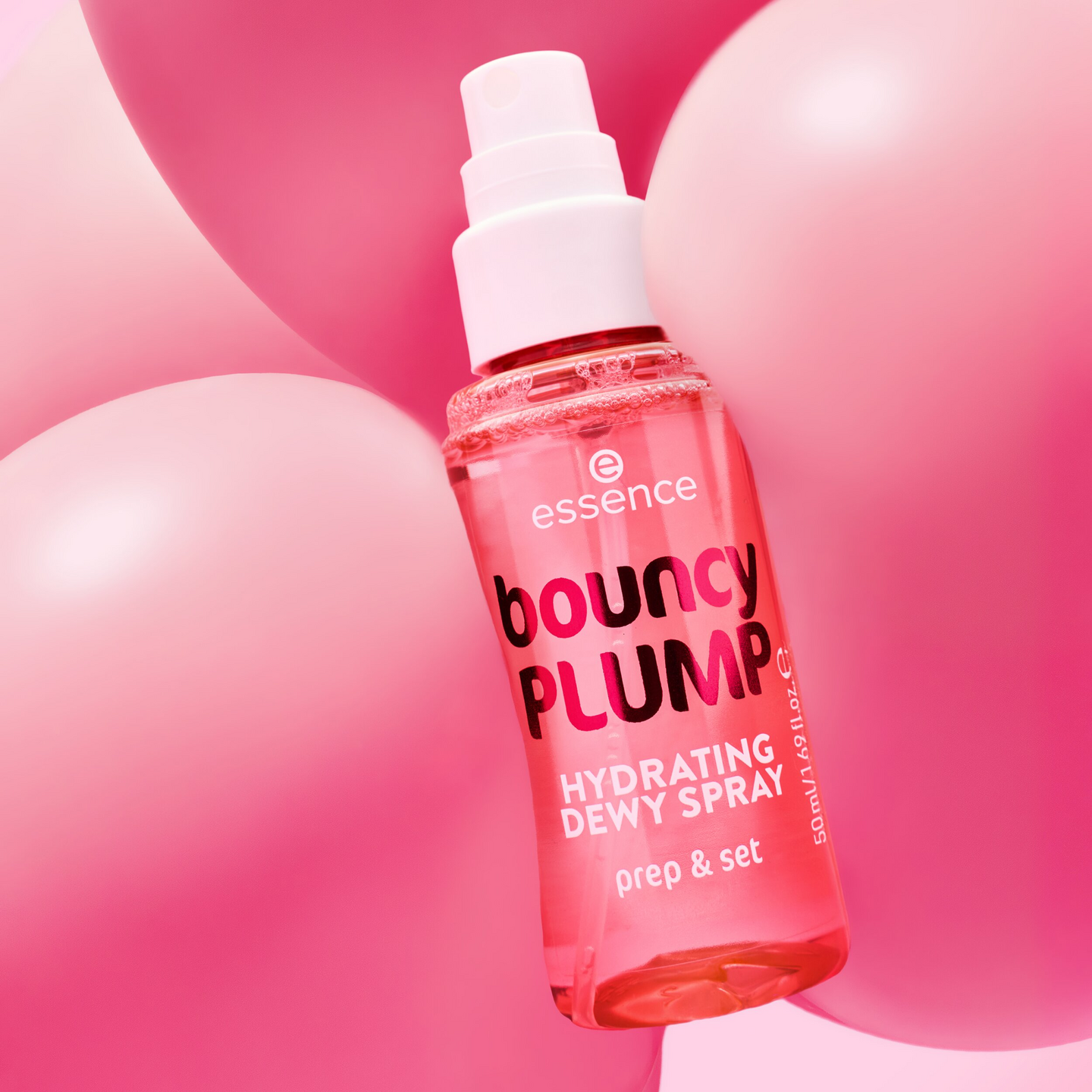 Essence Bouncy Plump kosteuttava meikinkiinnityssuihke 50ml