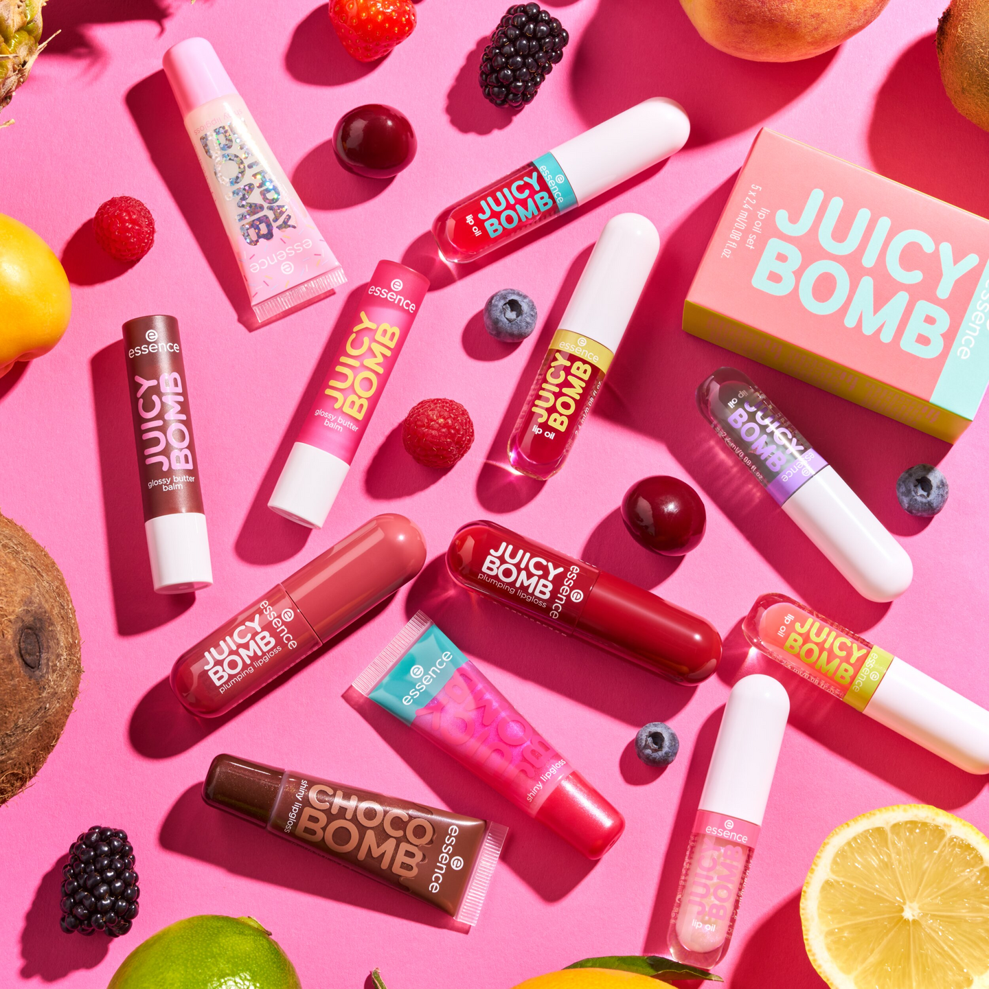 Essence Juicy Bomb kiiltohuulivoide 08 Cherrything I Want