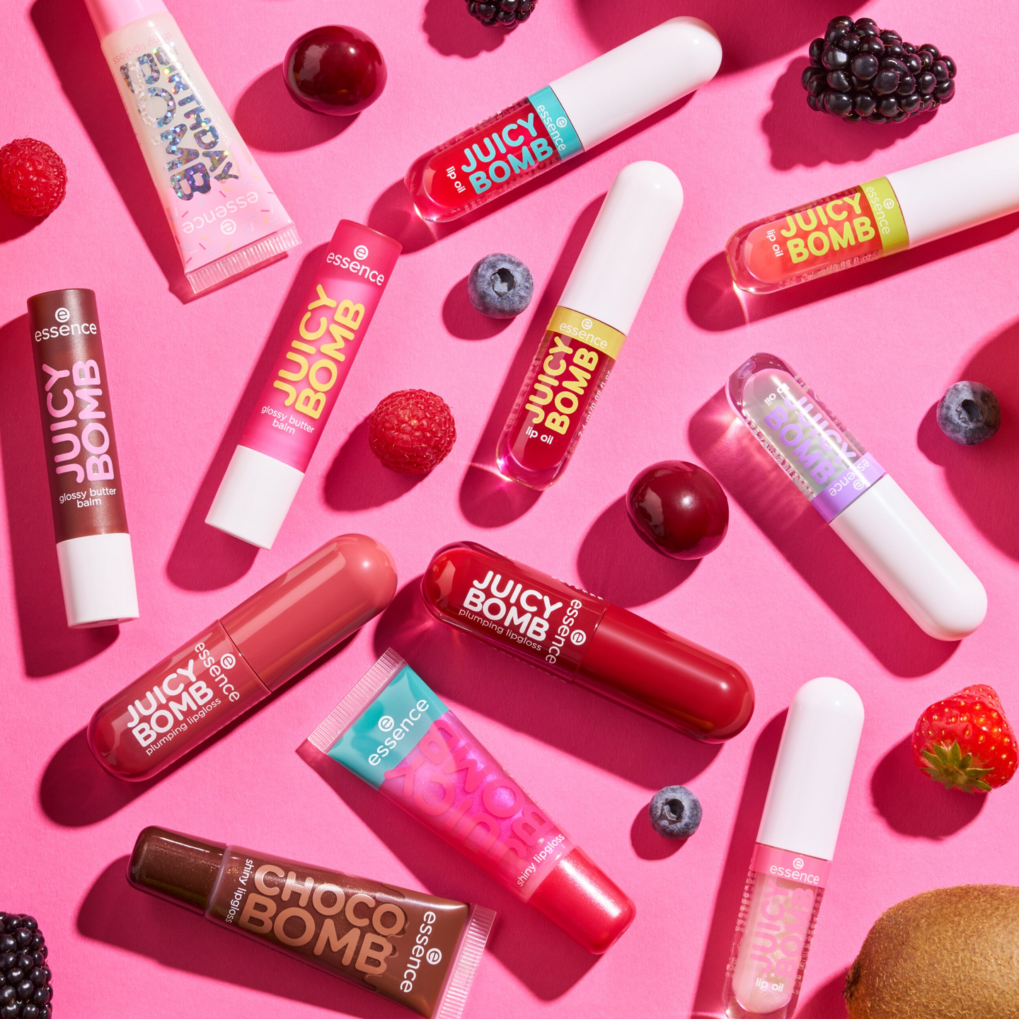 Essence Juicy Bomb kiiltohuulivoide 08 Cherrything I Want