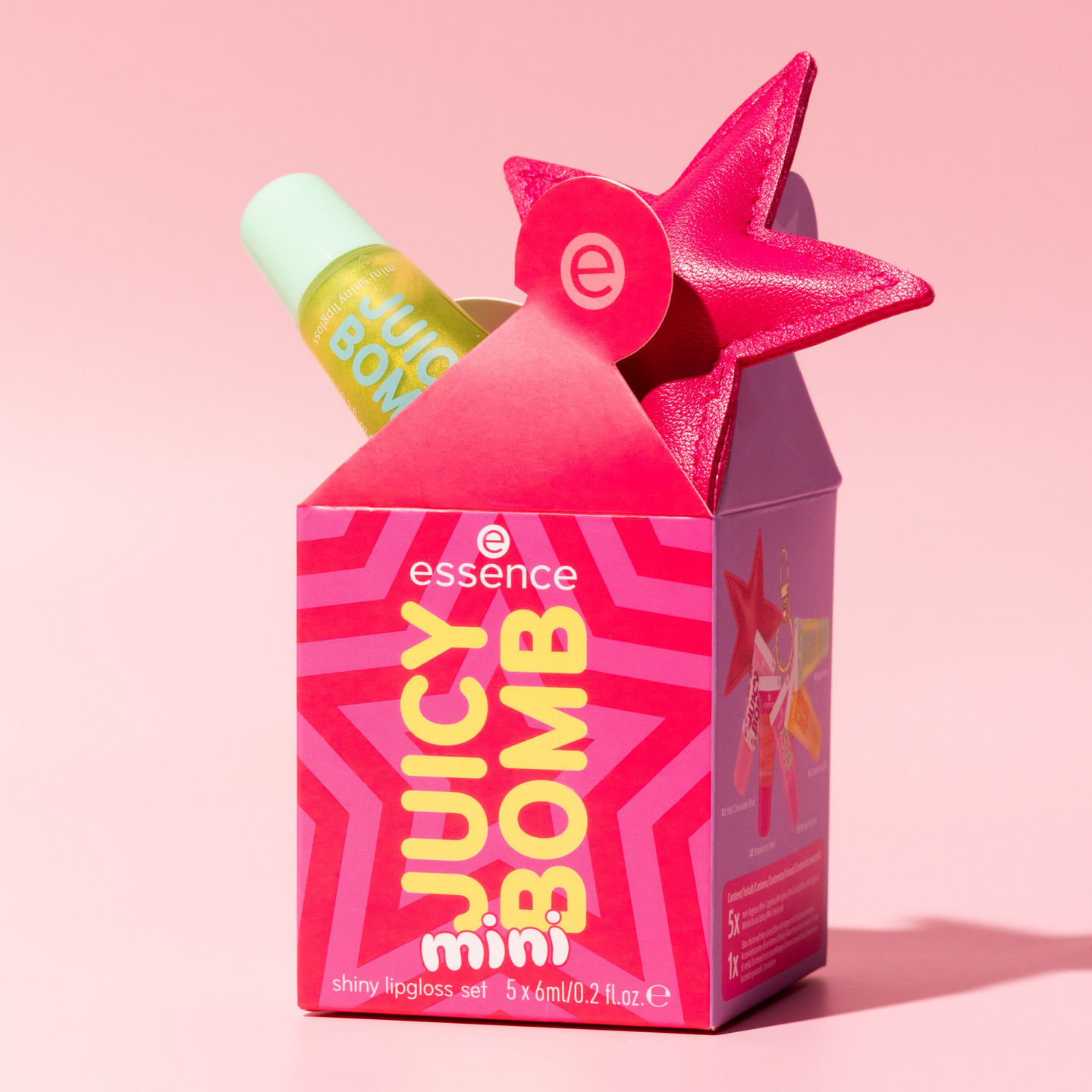 Essence Juicy Bomb mini shiny huulikiiltosetti 01 Holiday Happiness