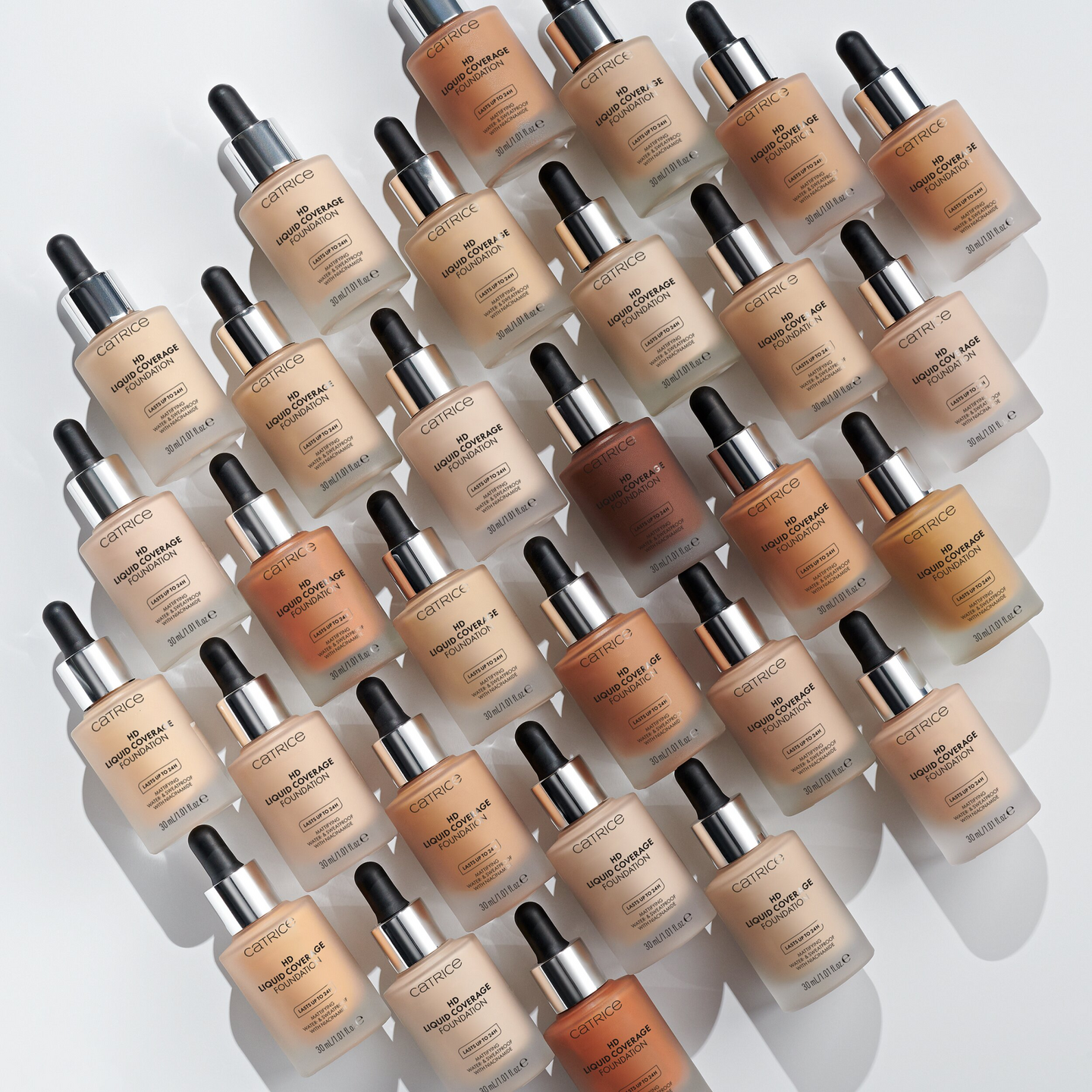 Catrice HD Liquid Coverage meikkivoide 30ml 010 Light Beige