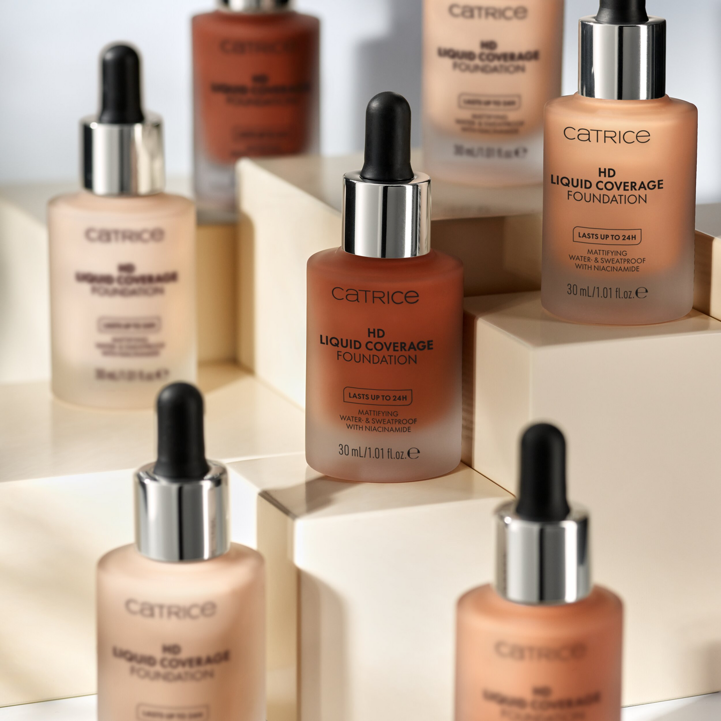 Catrice HD Liquid Coverage meikkivoide 30ml 010 Light Beige