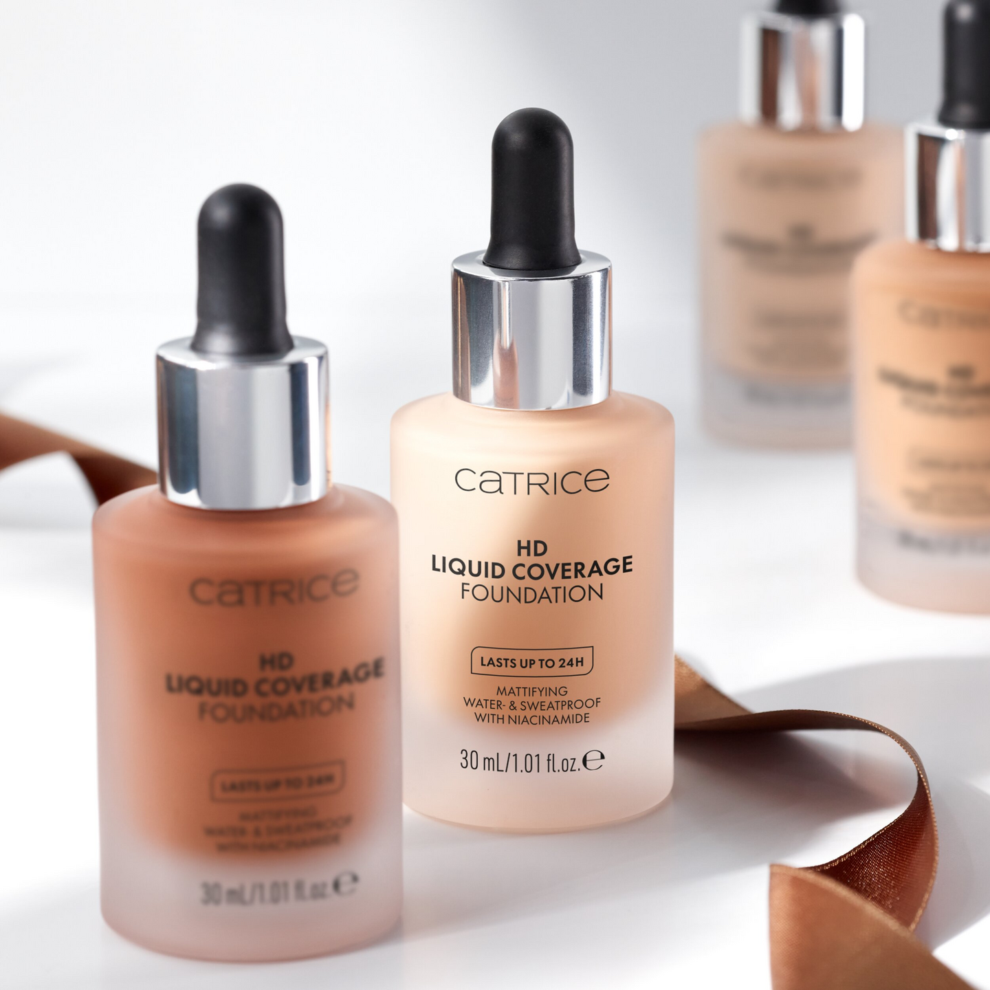 Catrice HD Liquid Coverage meikkivoide 30ml 010 Light Beige