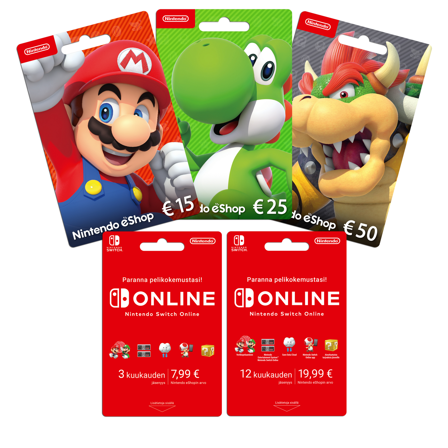 Nintendo lahjakortti