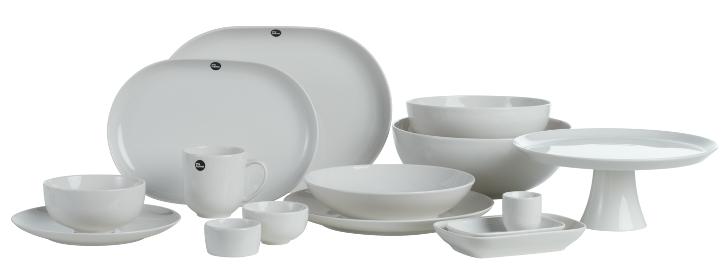 myhome ovaali lautanen Kaiku 33 cm