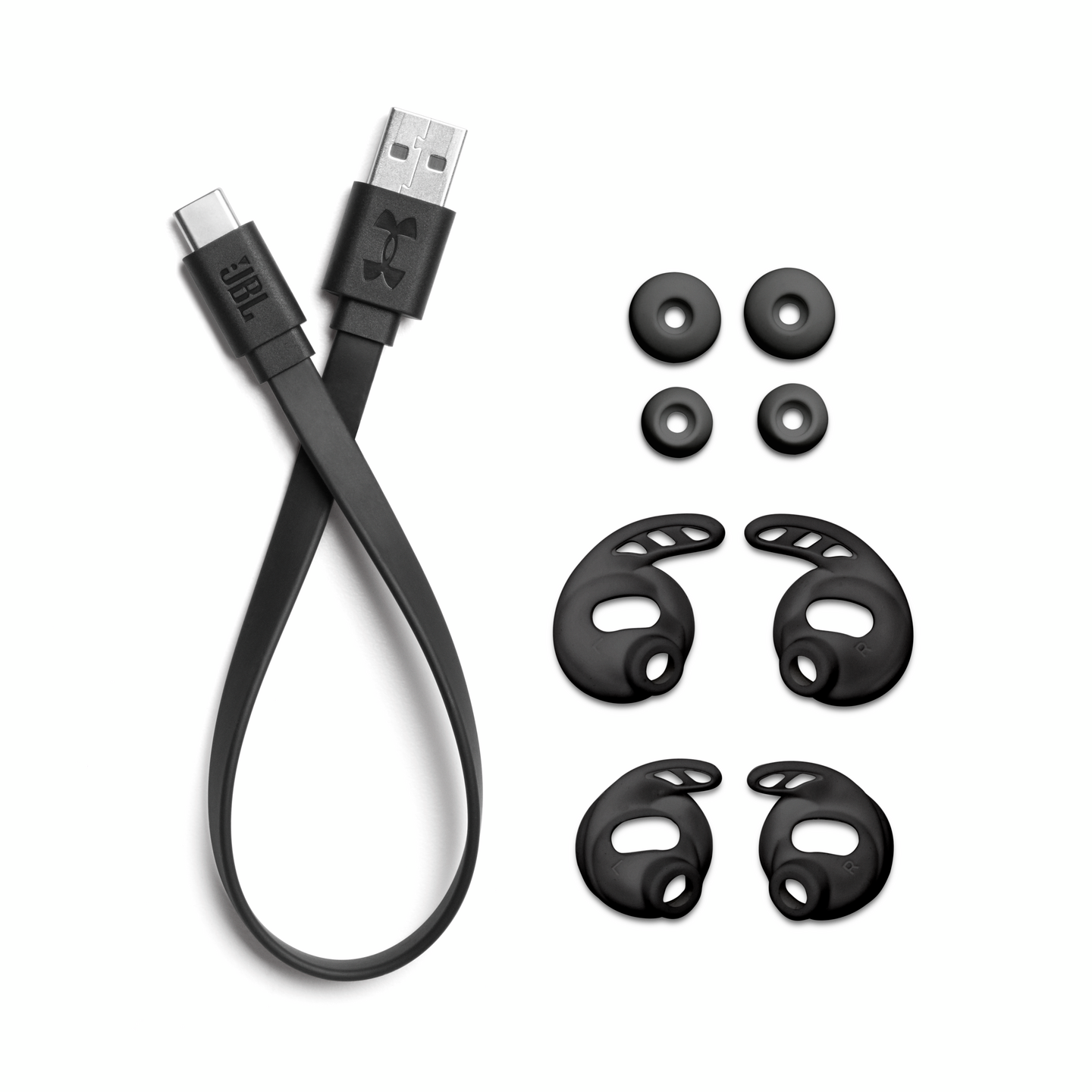 JBL UA True Wireless Flash X langattomat nappikuulokkeet, musta