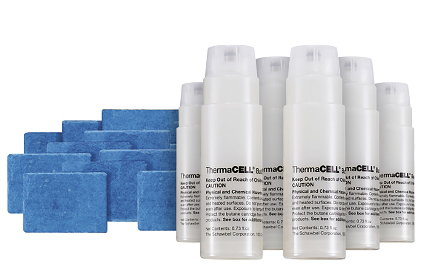 Thermacell R-10 täyttöpakkaus 10xbutaanisäiliö ja 30xtorjuntamatto