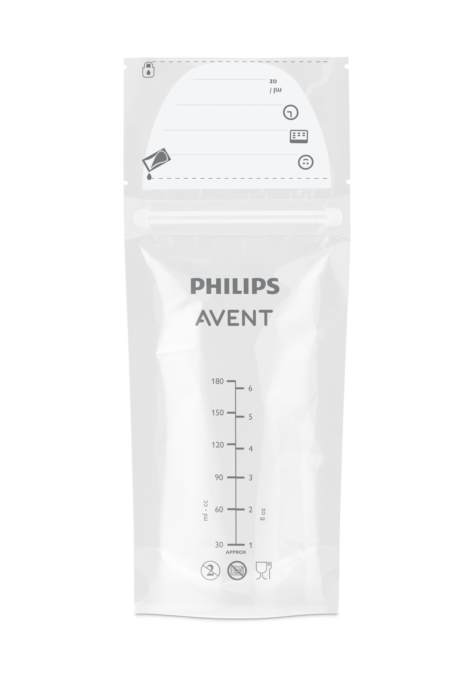 Philips Avent Rintamaidon säilytyspussi 180ml 25kpl