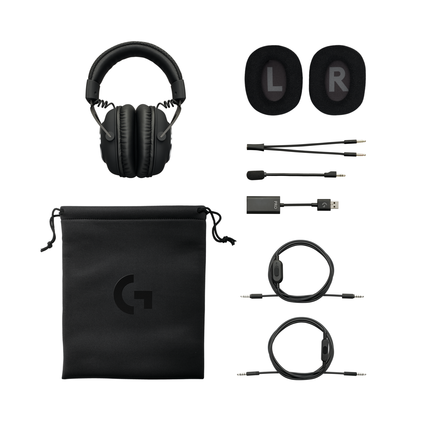 Logitech G PRO X pelikuulokkeet musta