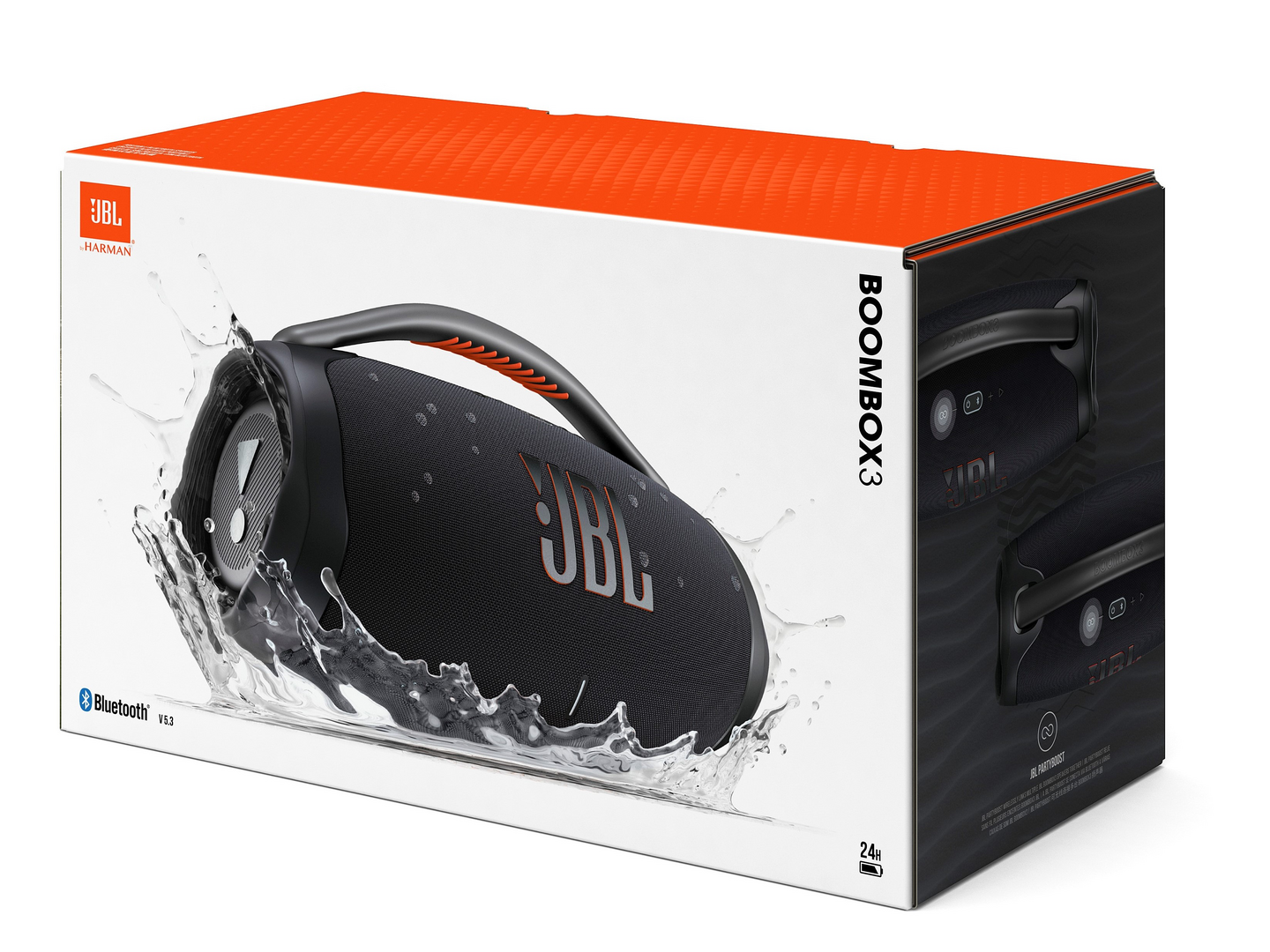 JBL Boombox 3 -Bluetooth-kaiutin, musta