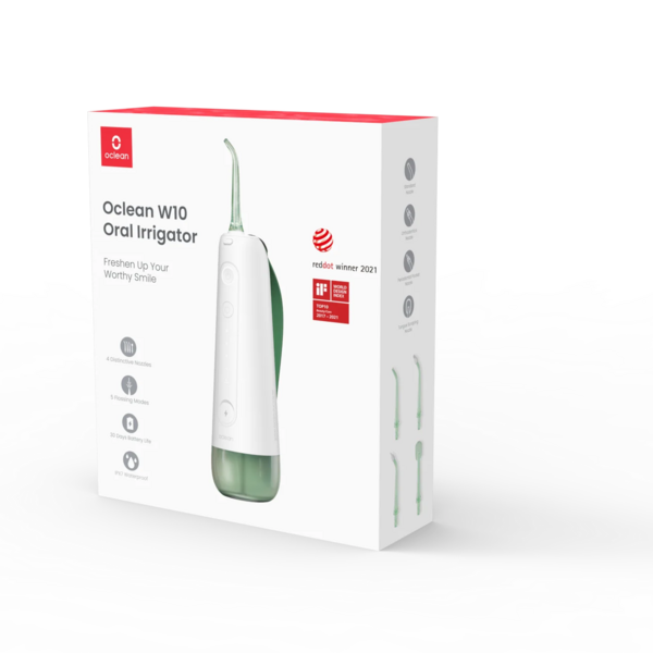 Oclean W10 -hammasvälipuhdistin, vihreä