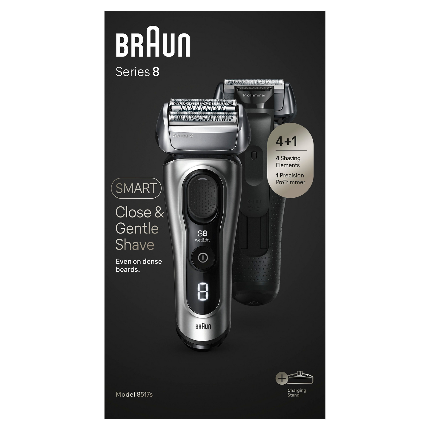 Braun Series 8 8517s -parranajokone