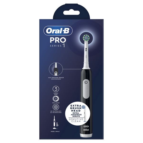 Oral-B Pro Series 1 -sähköhammasharja, musta
