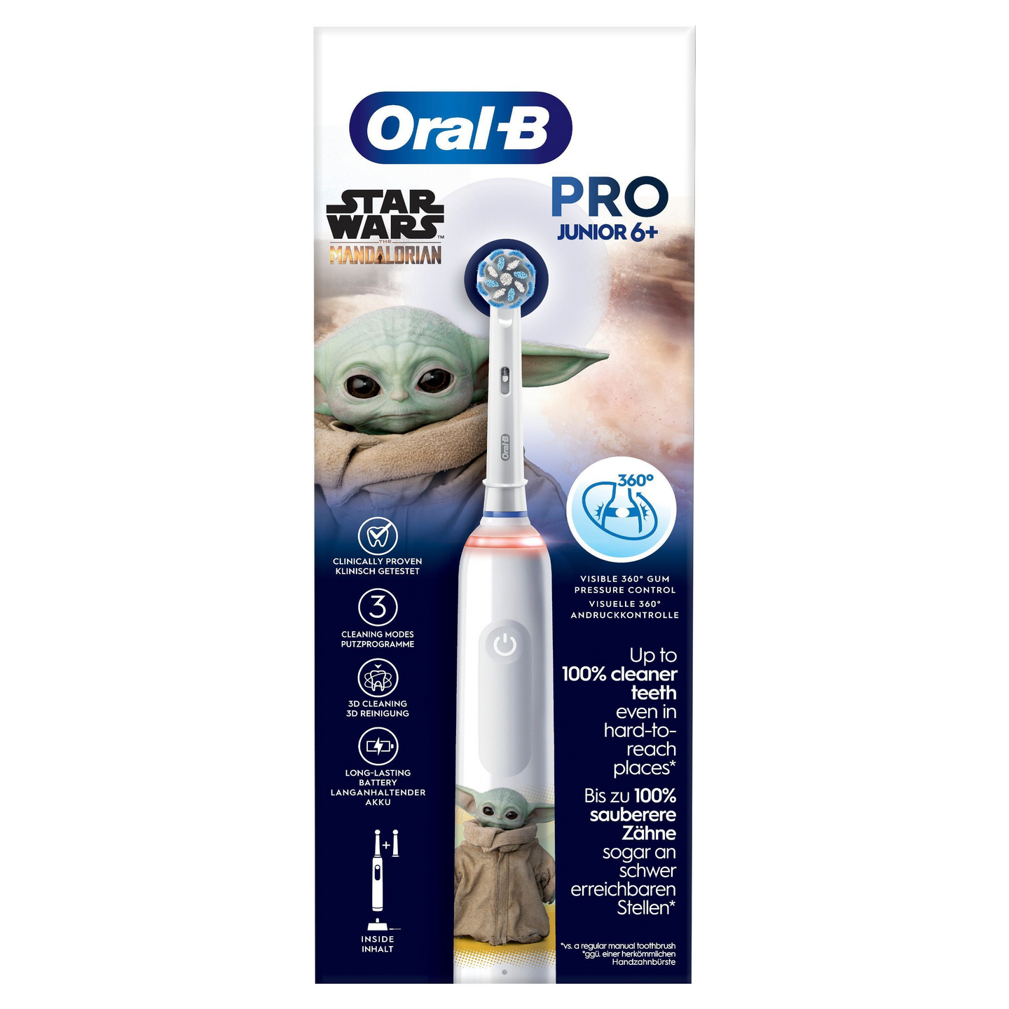 Oral-B Pro Junior 6+ Star Wars The Mandalorian -sähköhammasharja