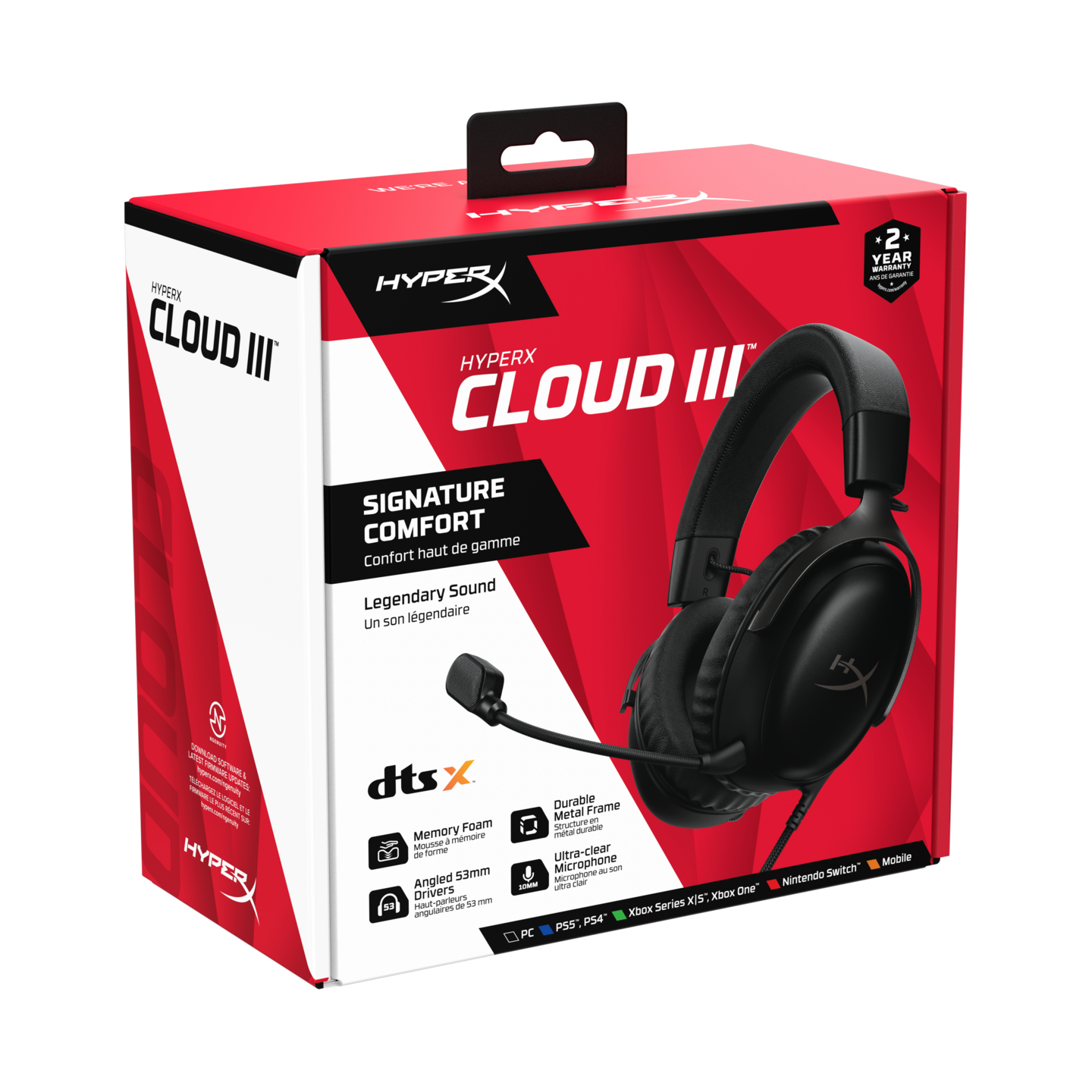 HyperX Cloud III -pelikuulokkeet