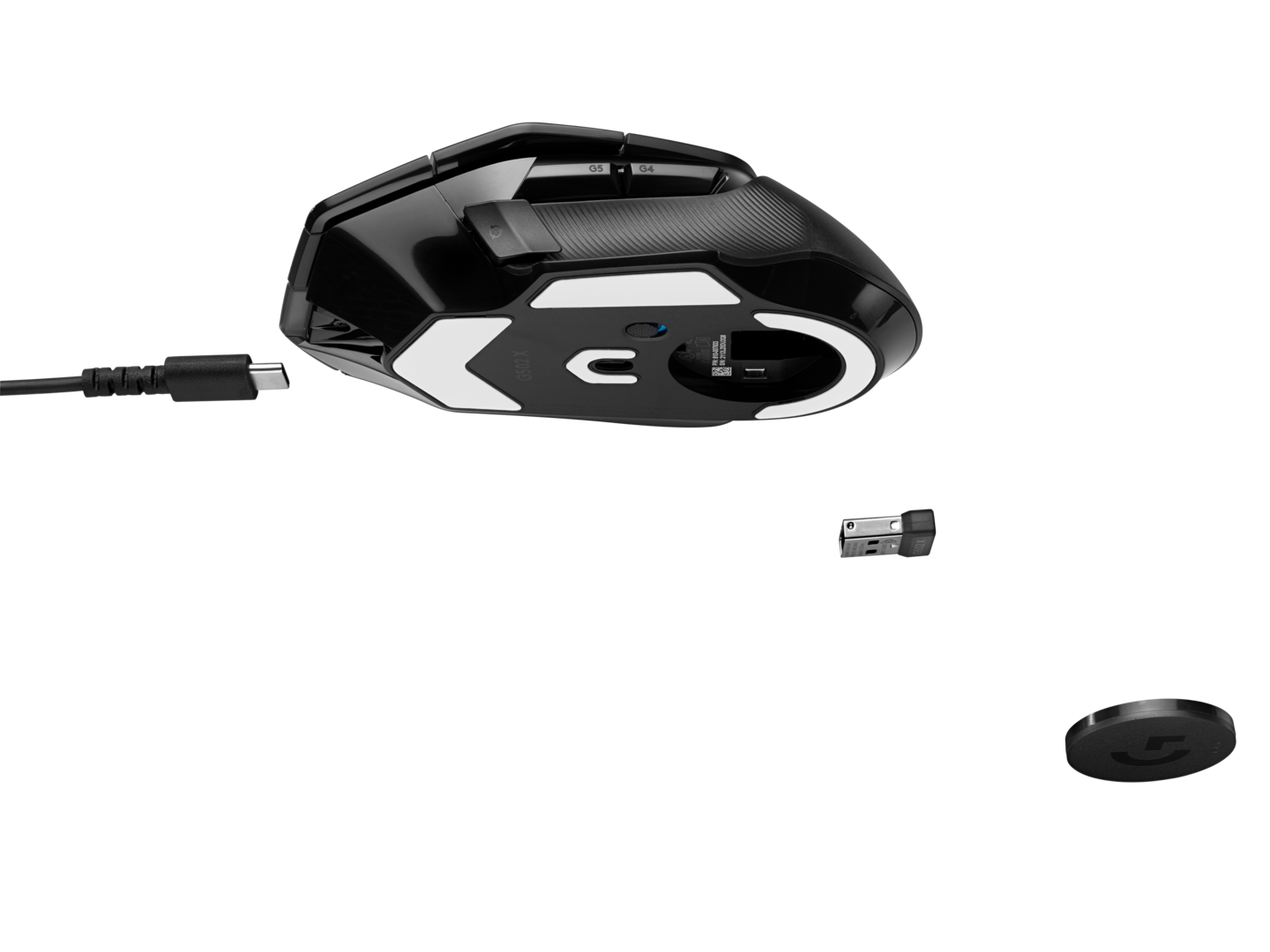 Logitech G502 X Lightspeed -langaton pelihiiri, musta