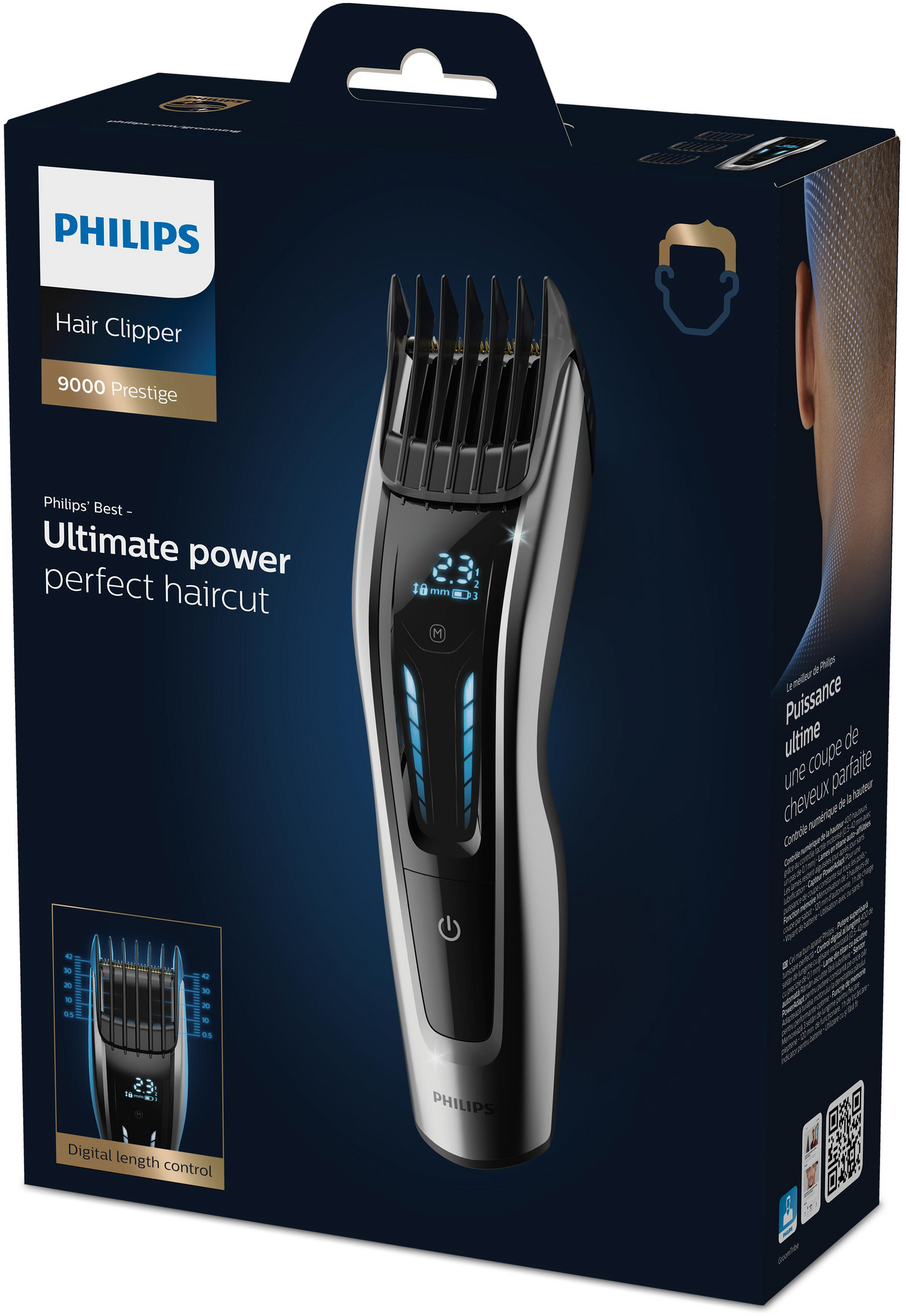 Philips Hairclipper series 9000 HC9450/15 -hiustenleikkuri