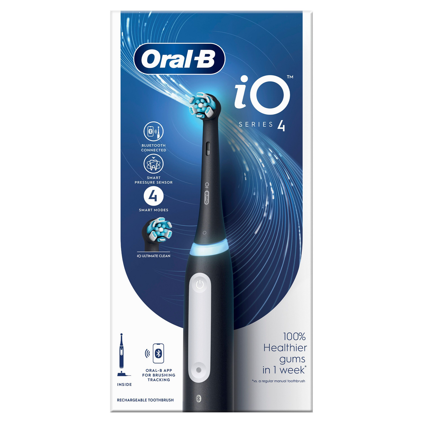 Oral-B iO4 Matt Black -sähköhammasharja