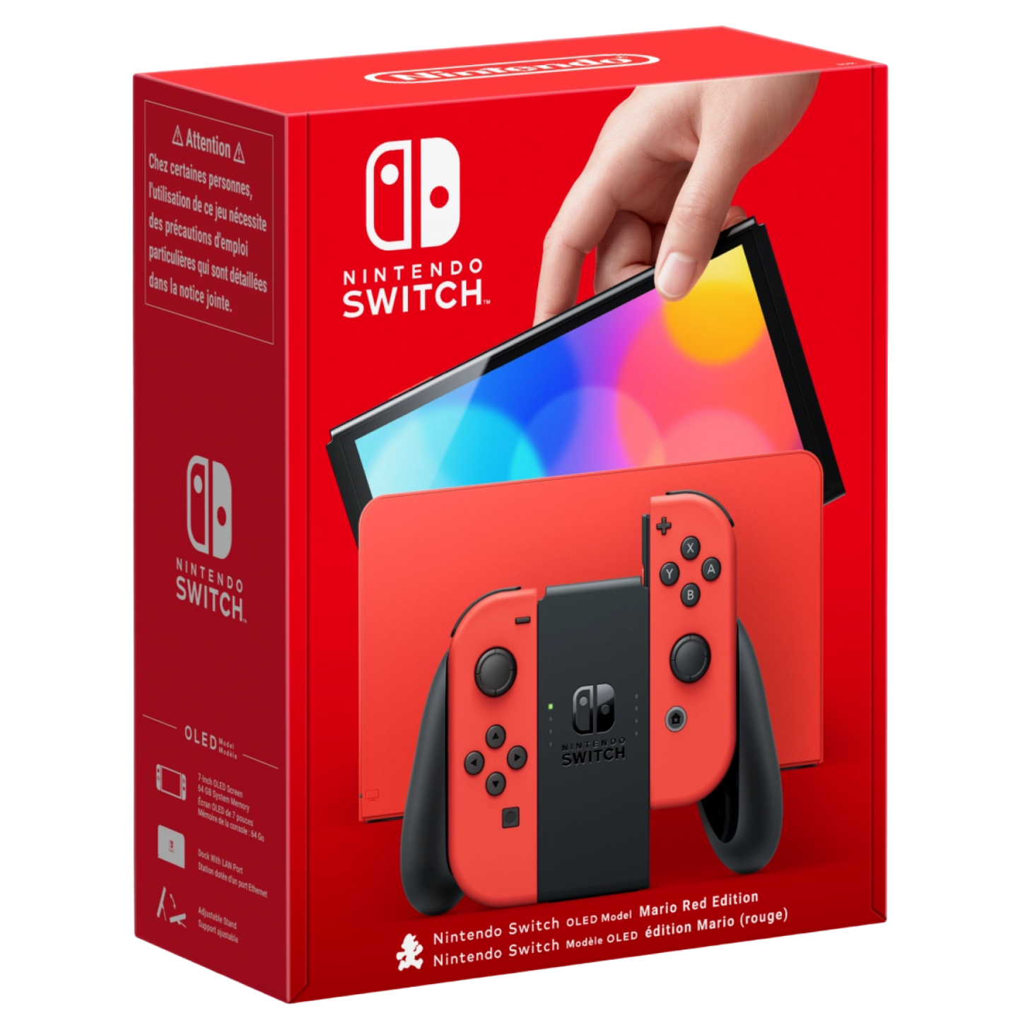 Nintendo Switch OLED Mario Red Edition -pelikonsoli