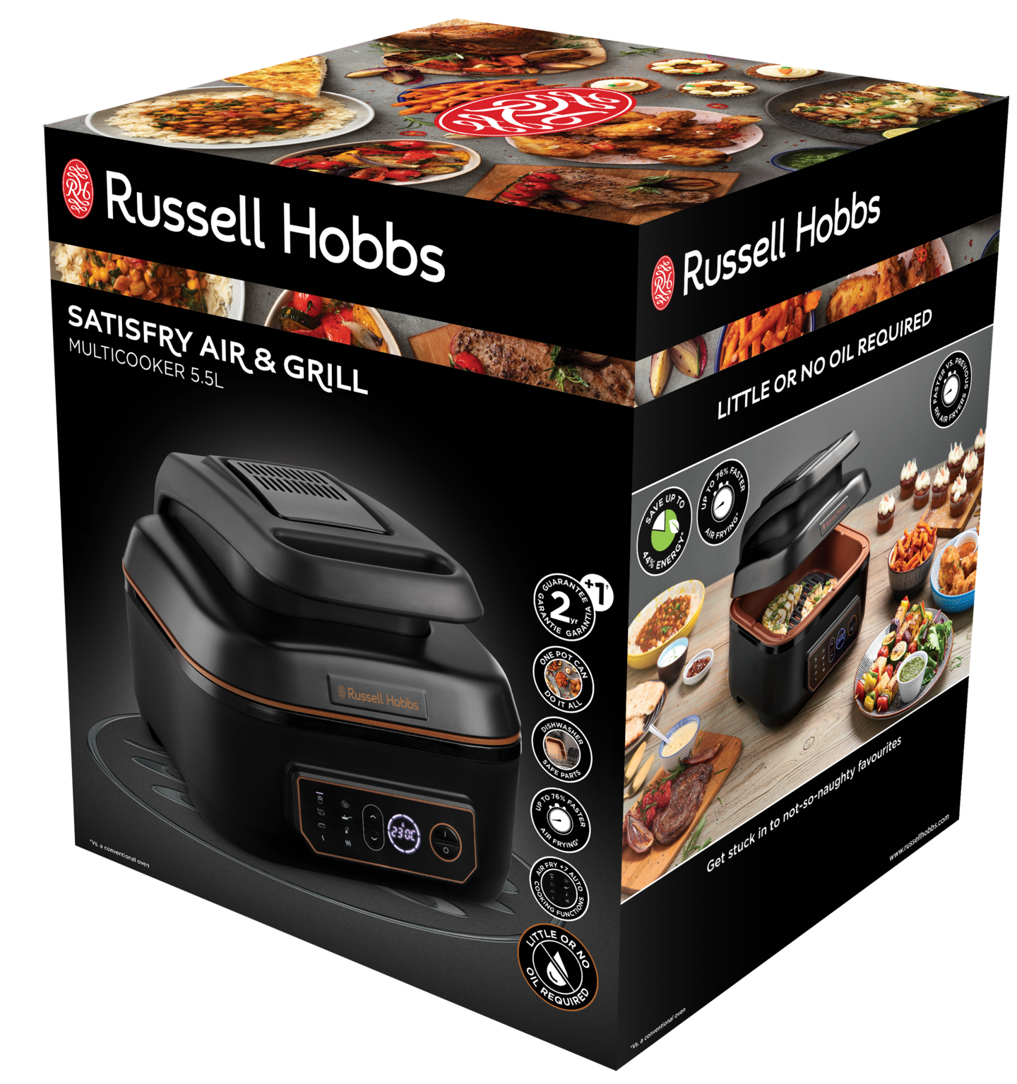 Russell Hobbs Satisfry Air & Grill monitoiminen -airfryer