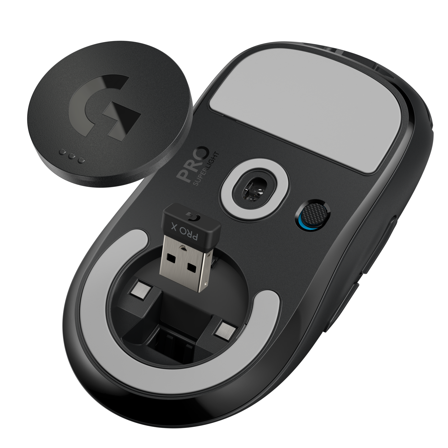 Logitech G Pro X Superlight -langaton pelihiiri, musta