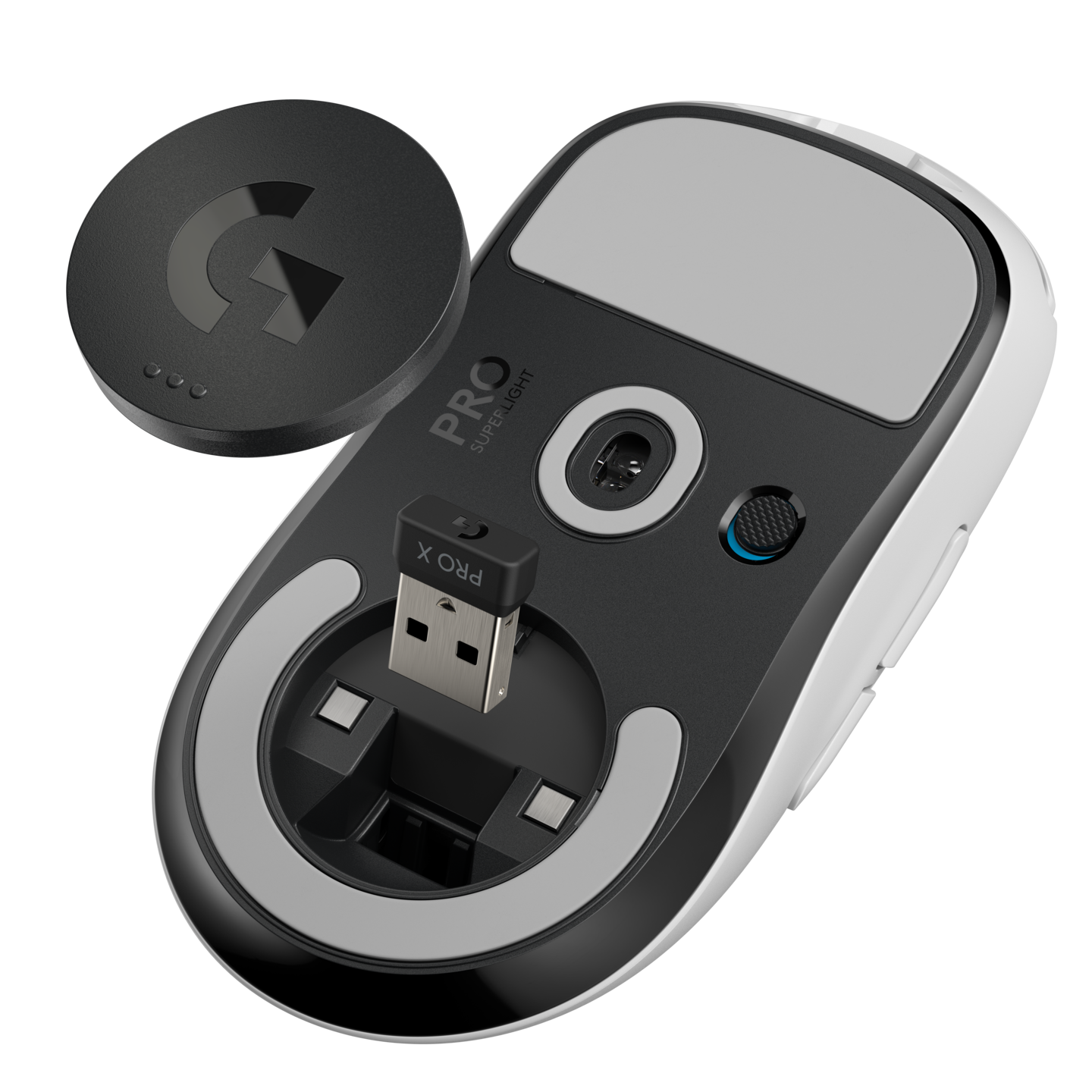 Logitech G Pro X Superlight -langaton pelihiiri, valkoinen