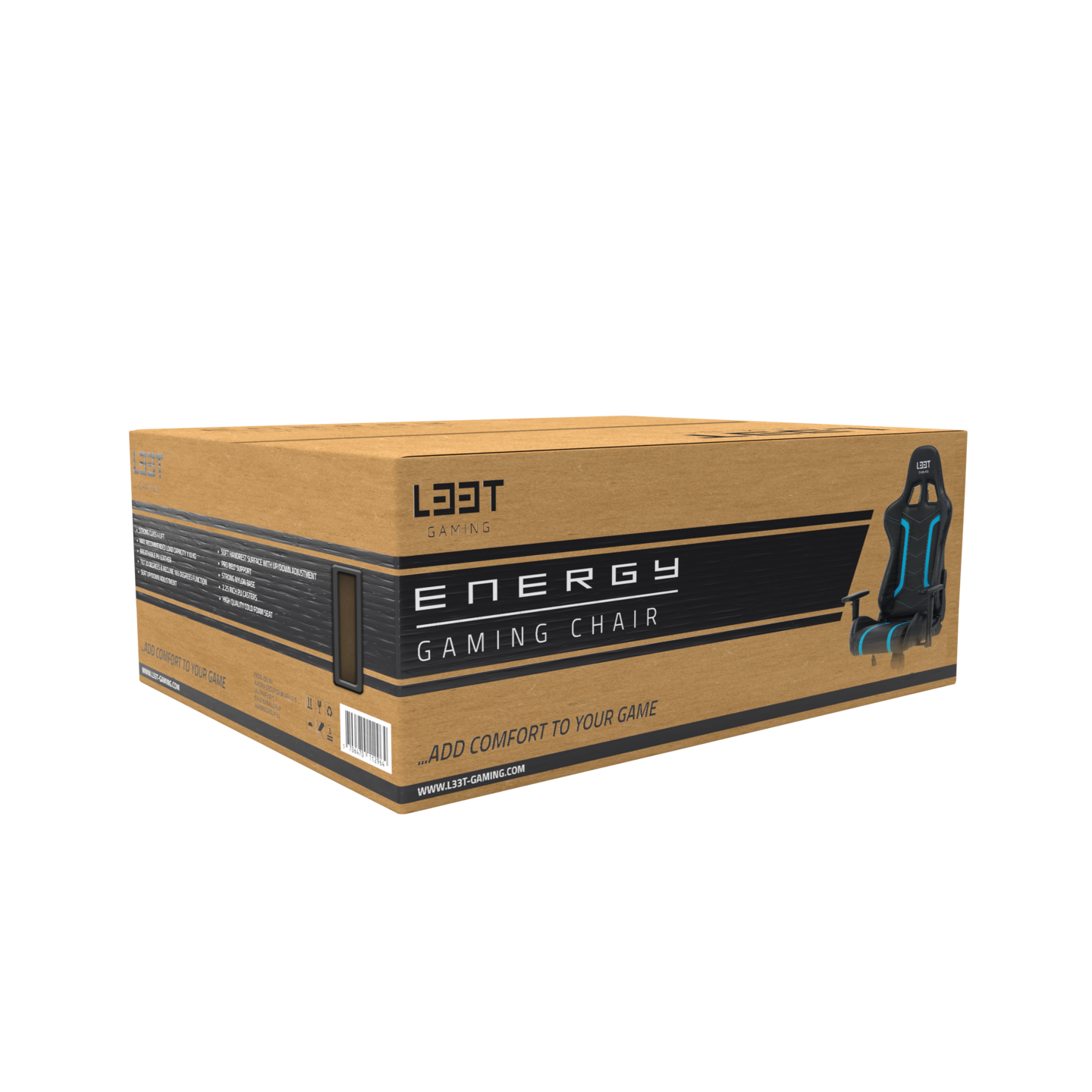 L33T Energy -pelituoli, sininen