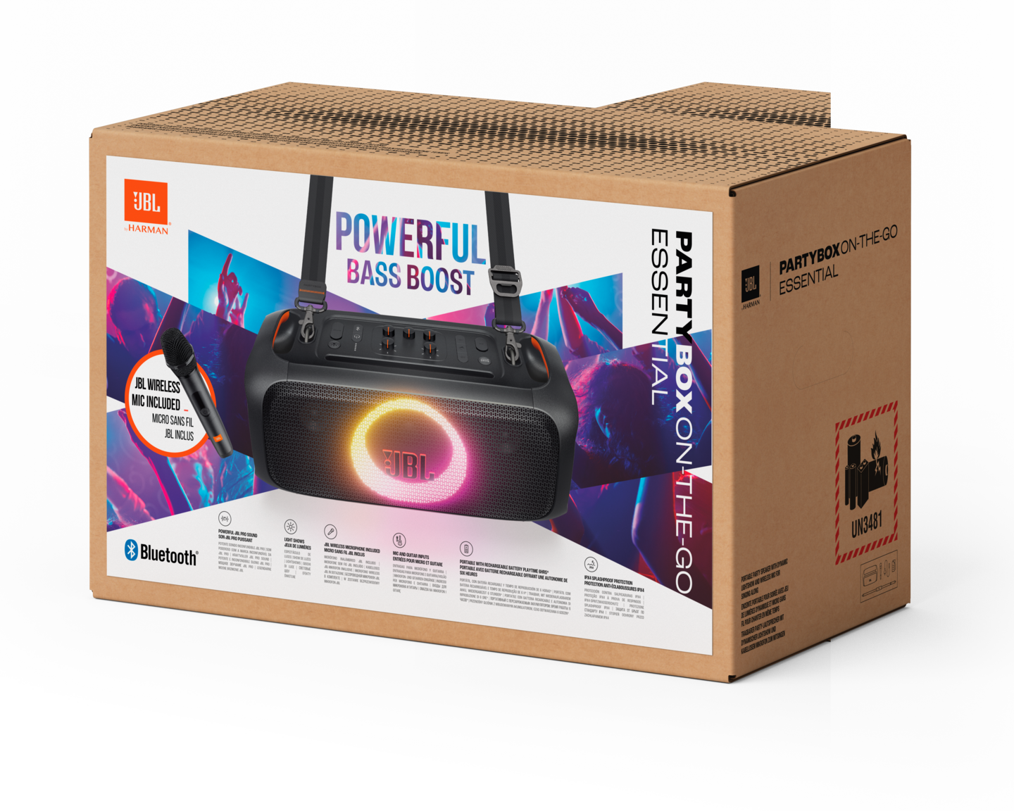 JBL Partybox On The Go Essential -Bluetooth-kaiutin