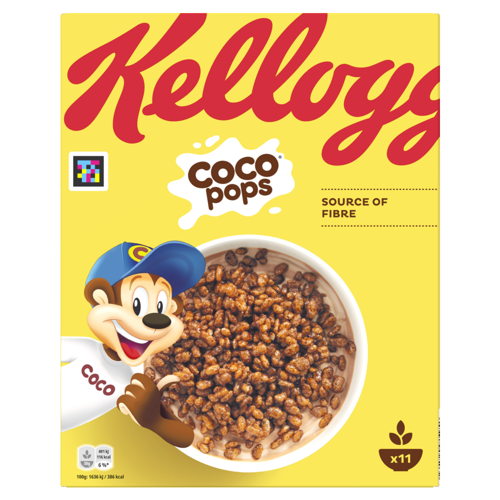 Kellogg's Coco Pops suklaariisimuro 330g VARTTILAVA