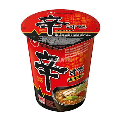 Nongshim pikanuudelikuppi 68g Shin Ramyun Cup