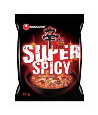 Nongshim nuudelikeitto red super spicy 120g