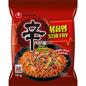 Nongshim Shin Ramyun pikanuudelit 131g Stir Fry