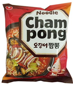 Nongshim Ramyun Champong Pikanuudelikeitto 124g