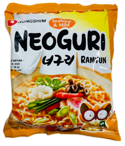 Nongshim Neoguri Ramyun pikanuudelit 120g Seafood Mild