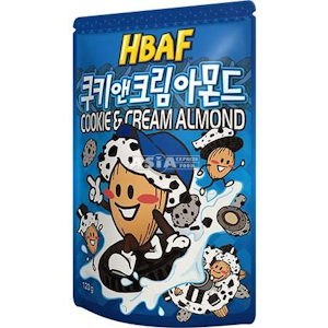 Hbaf Almond 120g Cookie & Cream