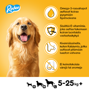 Pedigree Rodeo 123g härkää