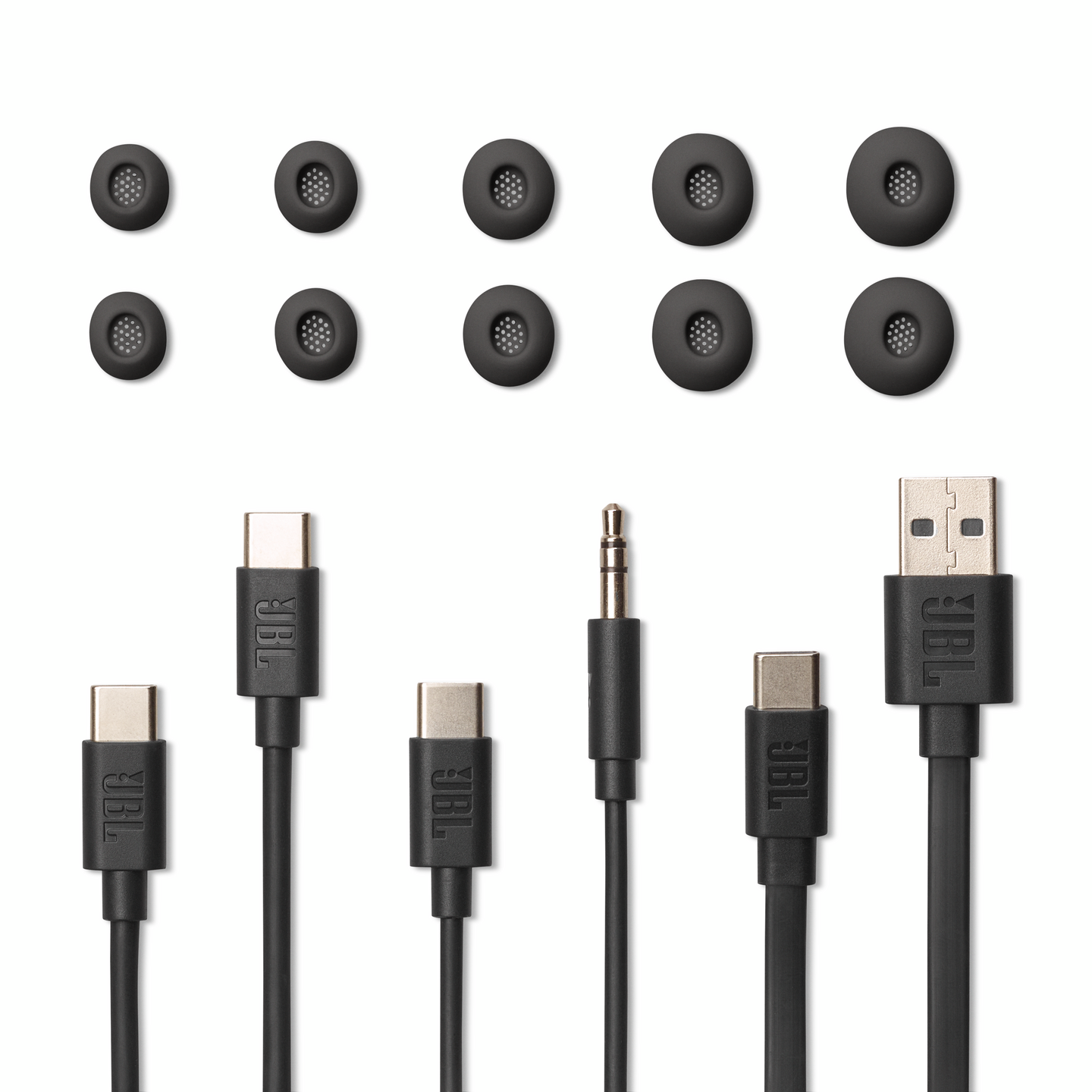 JBL Tour Pro 3 -langattomat vastamelunappikuulokkeet, musta