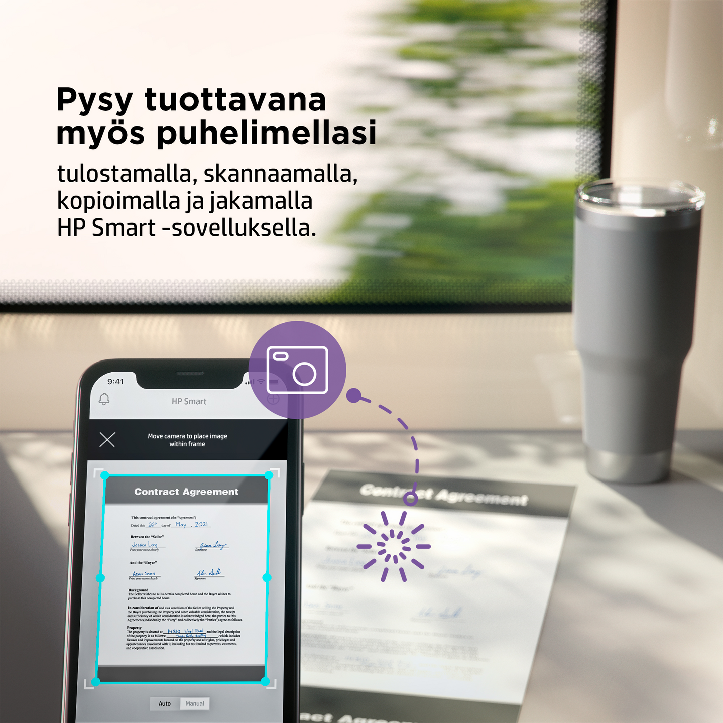 HP LaserJet M110W -lasertulostin