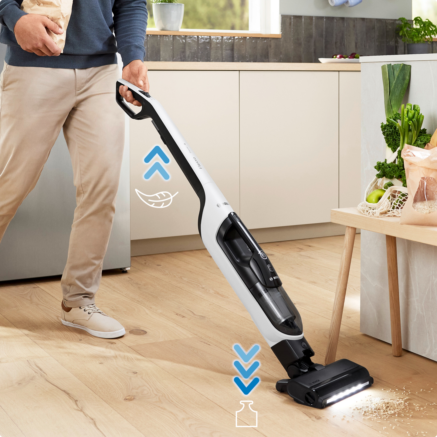 Bosch Serie 4 Flexxo 28 Vmax BHH4WM28 -varsi-imuri