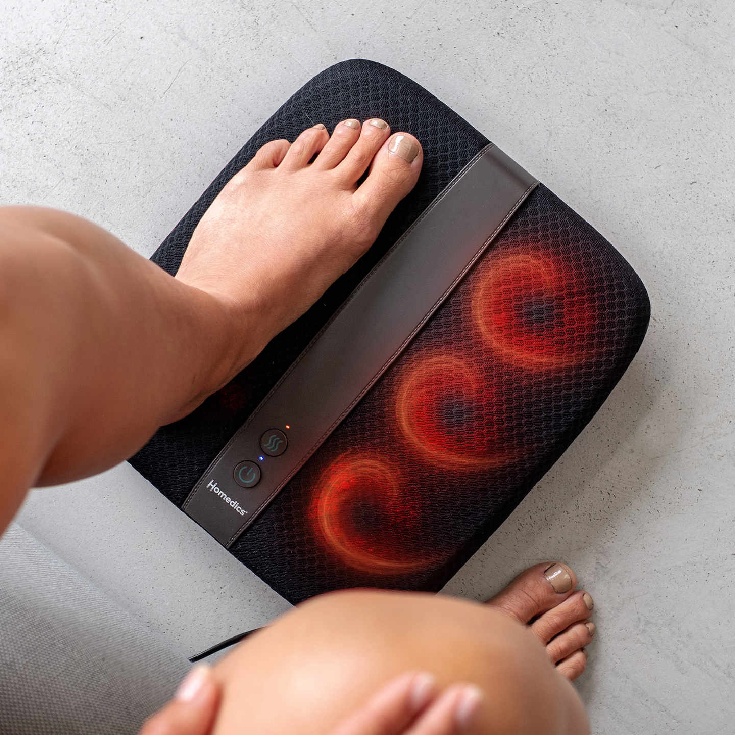 Homedics Shiatsu Deluxe FM-TS12H-EU -jalkahieroja lämpötoiminnolla