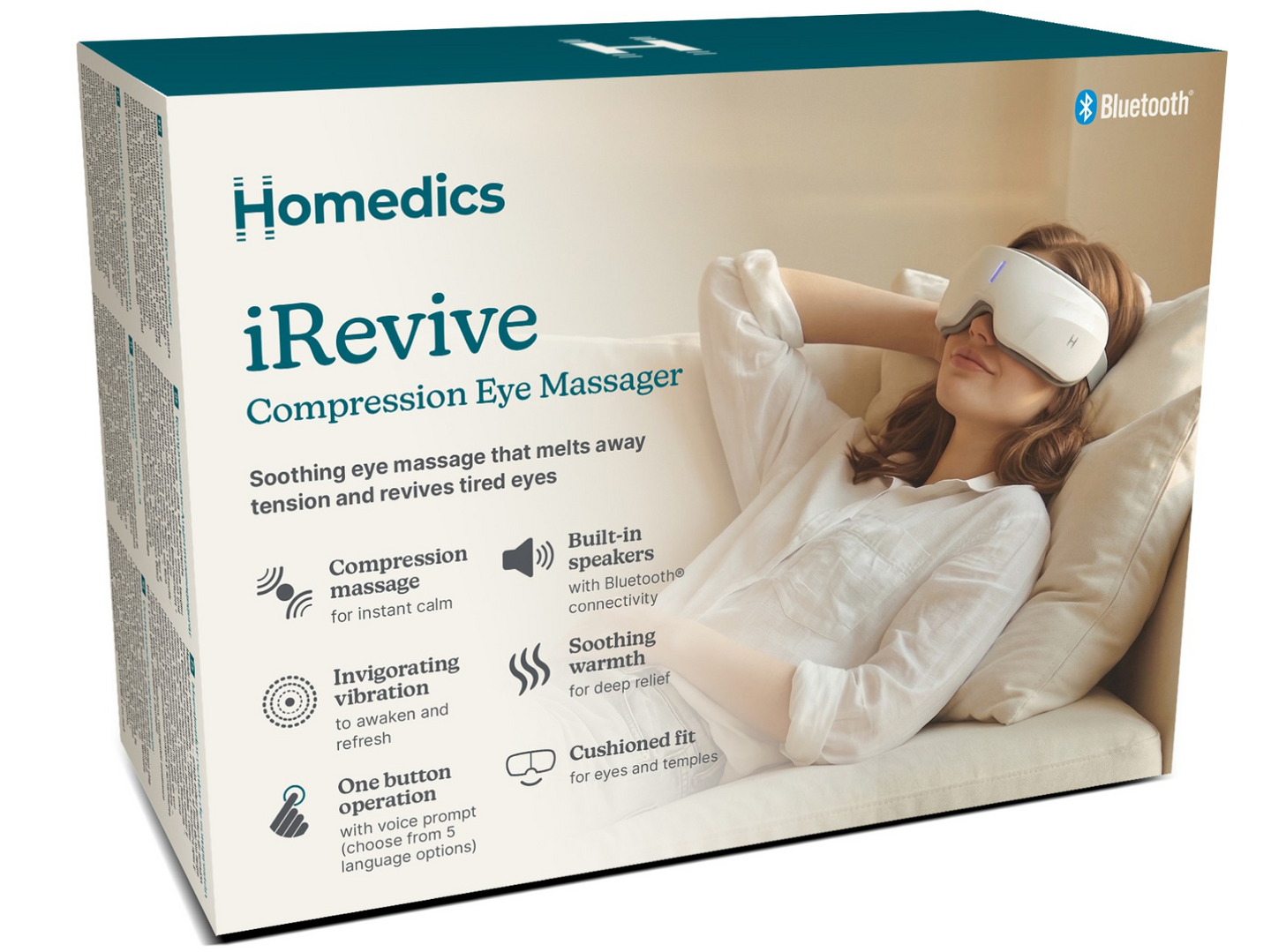 Homedics iRevive SPE-330H-WW -kompressiohieroja silmille